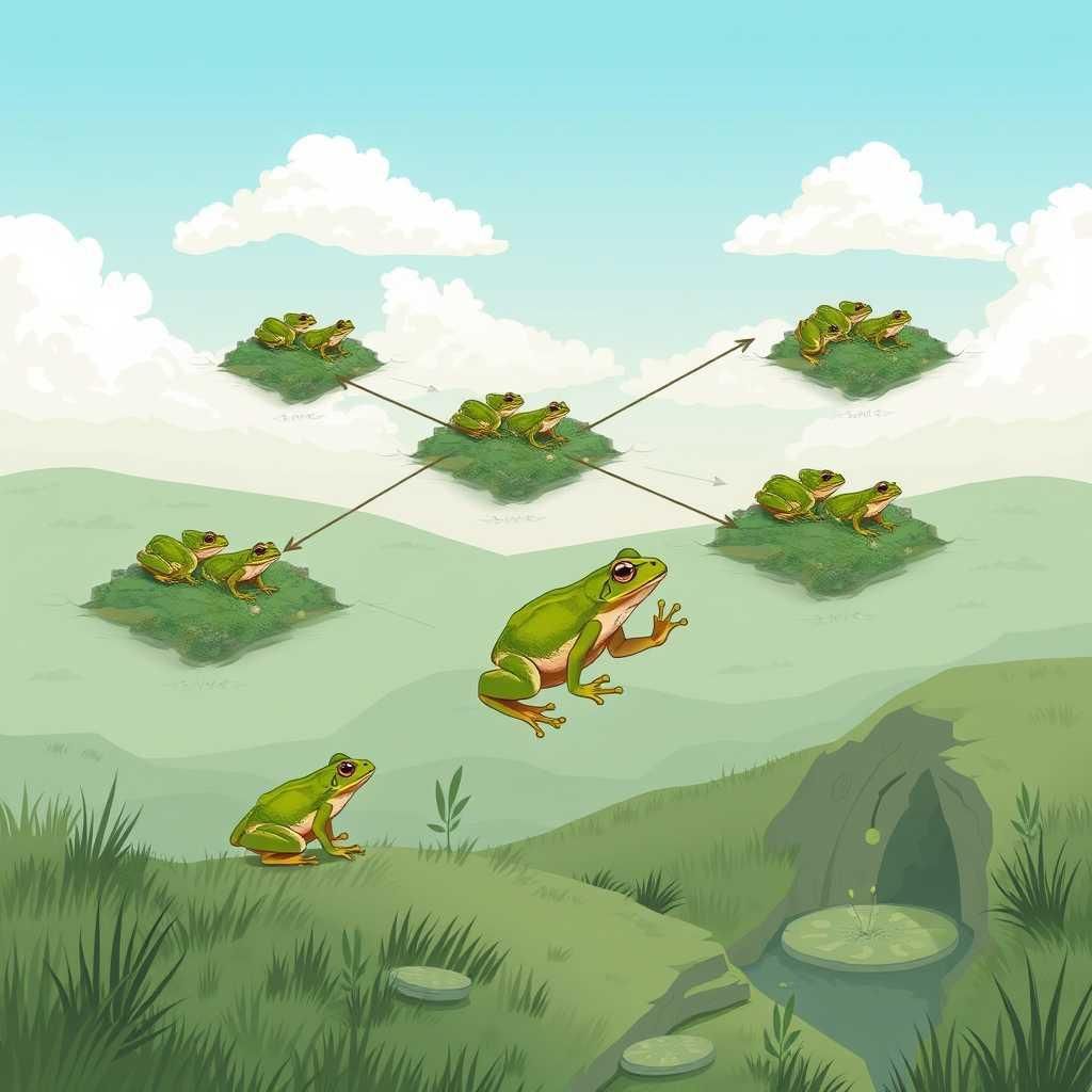 مراحل اجرایی الگوریتم جهش قورباغه (SFLA)