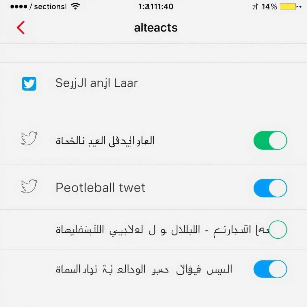 تنظیمات امنیتی و حریم خصوصی
