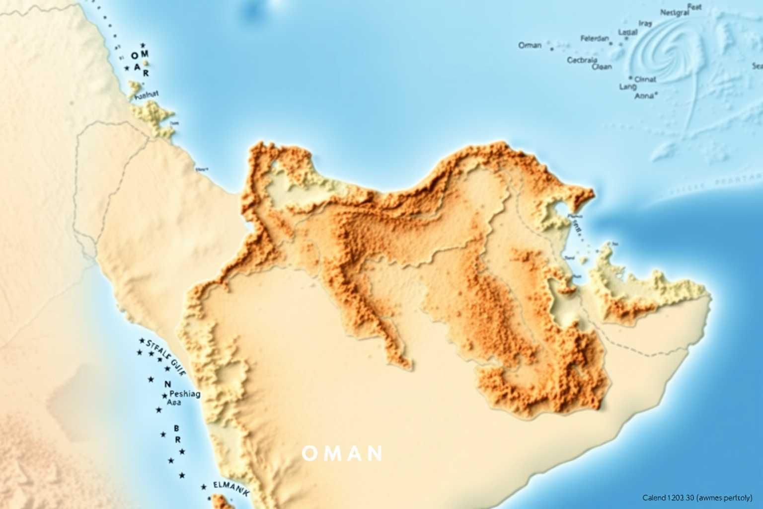 ایران از منظر موقعیت جغرافیایی و مرزهای همسایه