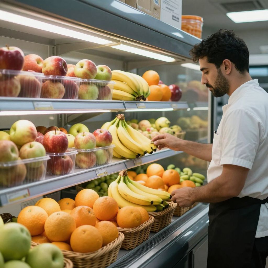 شرایط نگهداری میوه‌ها