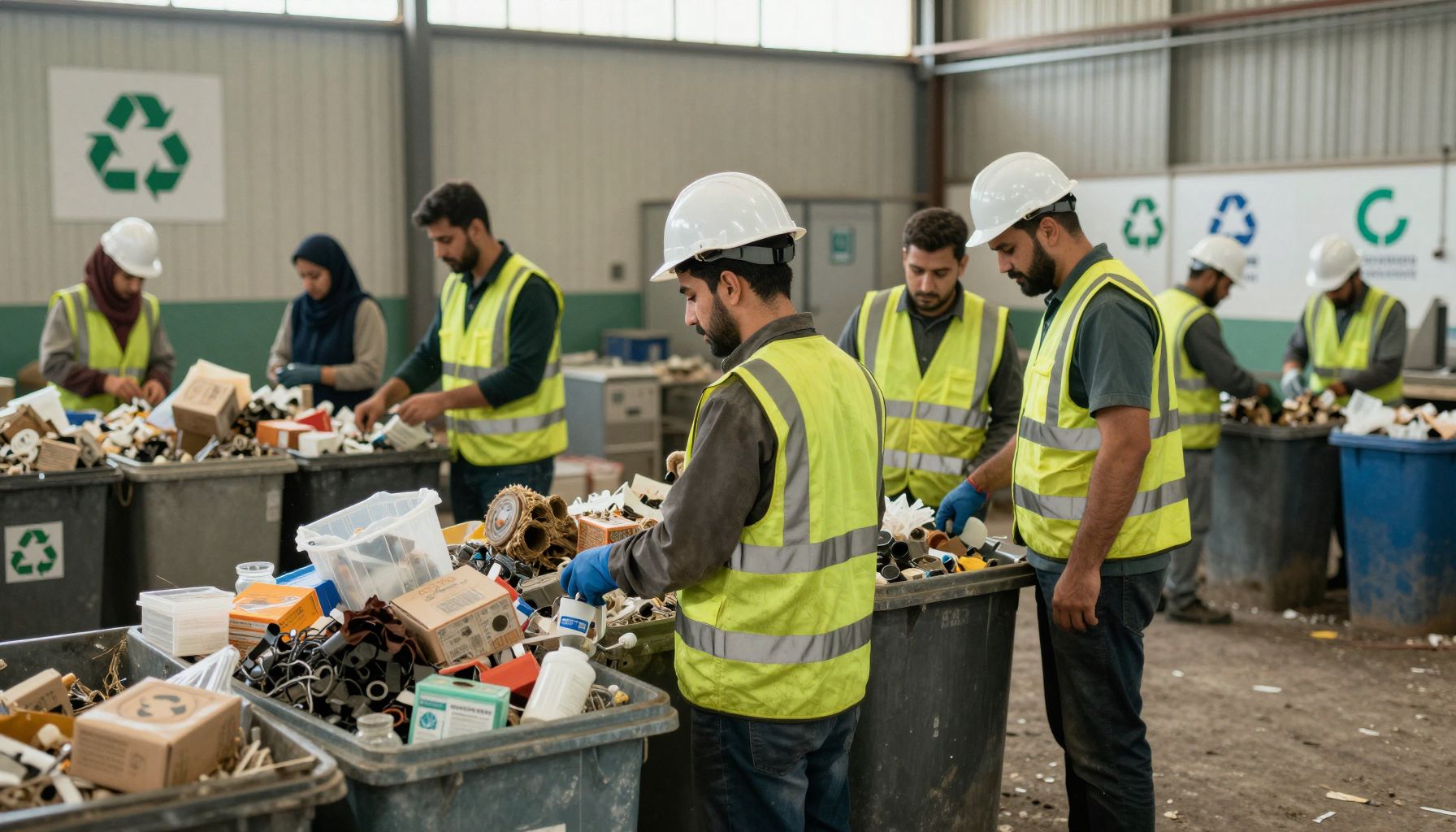 مدیریت پسماندهای صنعتی با رویکرد کاهش اثرات زیست‌محیطی و بهبود ایمنی کارکنان